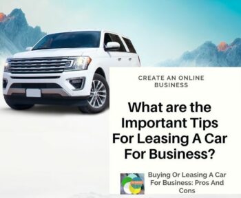 Buying or Leasing a Car for Business: Pros and Cons