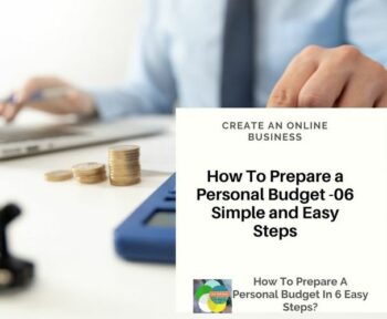 How To Prepare A Personal Budget