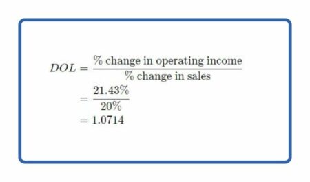 Degree of Operating Leverage calculation3