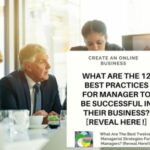 best practices for manager