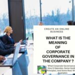 What Corporate Governance Is, How It Operates, Some Guiding Principles, And Some Real-World Examples